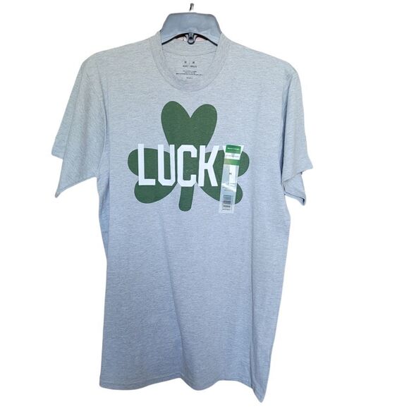 St Patrick's Day lucky clover shirt - Picture 1 of 1